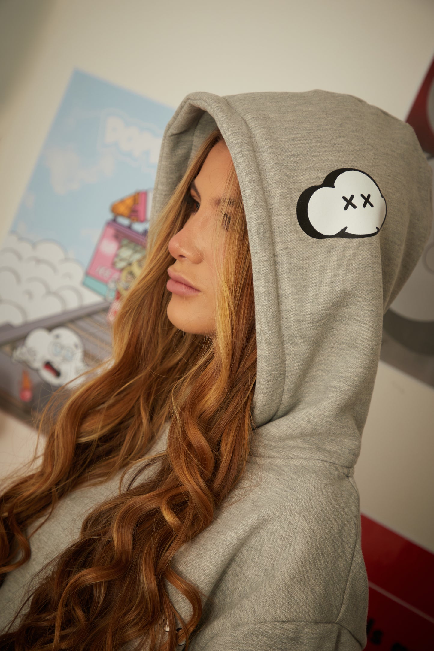 Hoodie gris