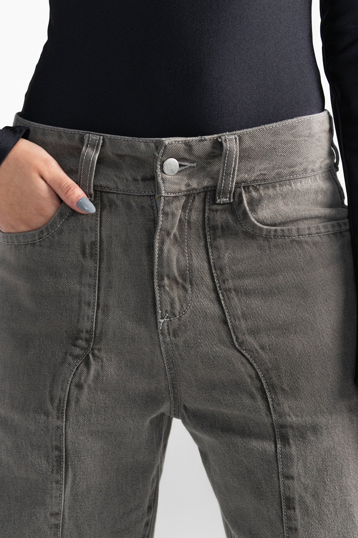 GREY CARGO JEAN