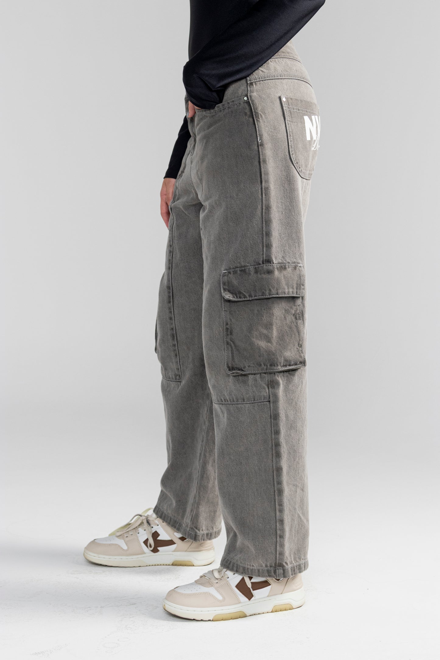 GREY CARGO JEAN