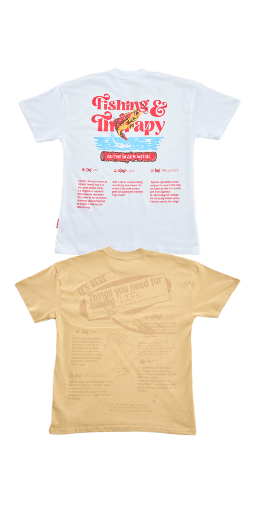 Pack X2 camisetas FISHING & THERAPY